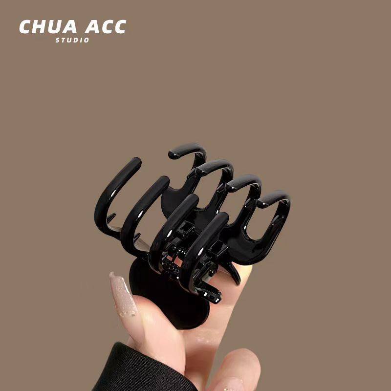 黑色发抓发夹女2025新款后脑勺半扎发高马尾固定神器抓夹头饰女,淘宝优惠券,粉丝福利购,淘宝优惠卷