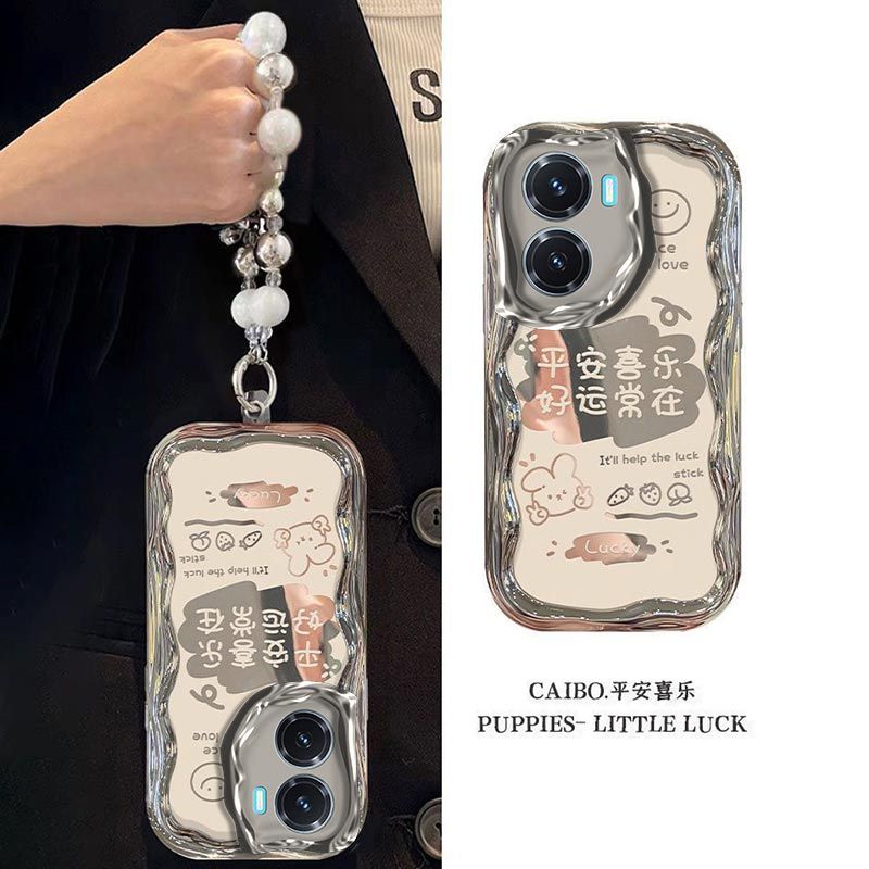 适用红米Turbo4Pro手机壳新款女25053RT47C电镀硅胶软Redmiturbo4pro文字高级hongmi保护套5g网红pr0全包防摔 - 图3