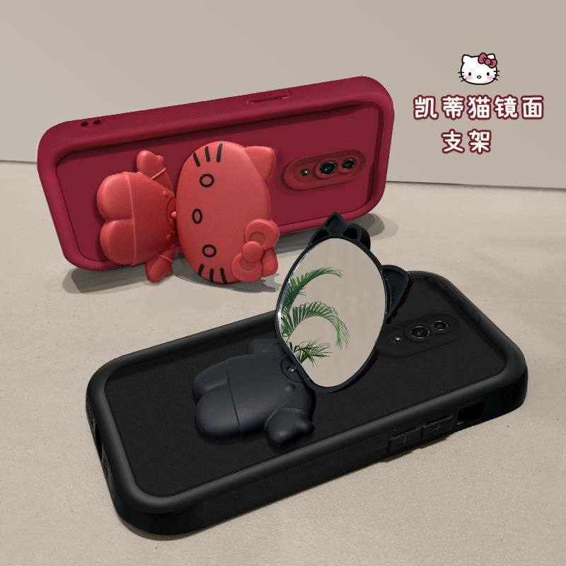 opporeno手机壳带镜子pcam00硅胶软0pp0ren0保护套pcamoo全包opreno卡通支架reon新款高级opopreno网红5g潮女 - 图1