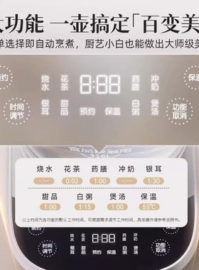 【德国进口】养生壶家用2L大容量