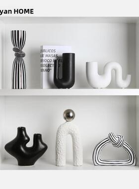 现代简约高端小众家居装饰饰品客厅酒柜电视柜办公室桌面陈设