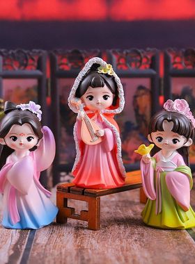 摆件国潮小装饰品桌面风古韵礼品