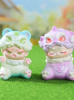 国潮神话兜兜瑞兽盲盒摆件手办潮玩礼品家居电视柜装饰品厂家直销