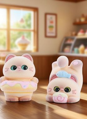 网红热卖新款可爱手办暹罗小豆豆