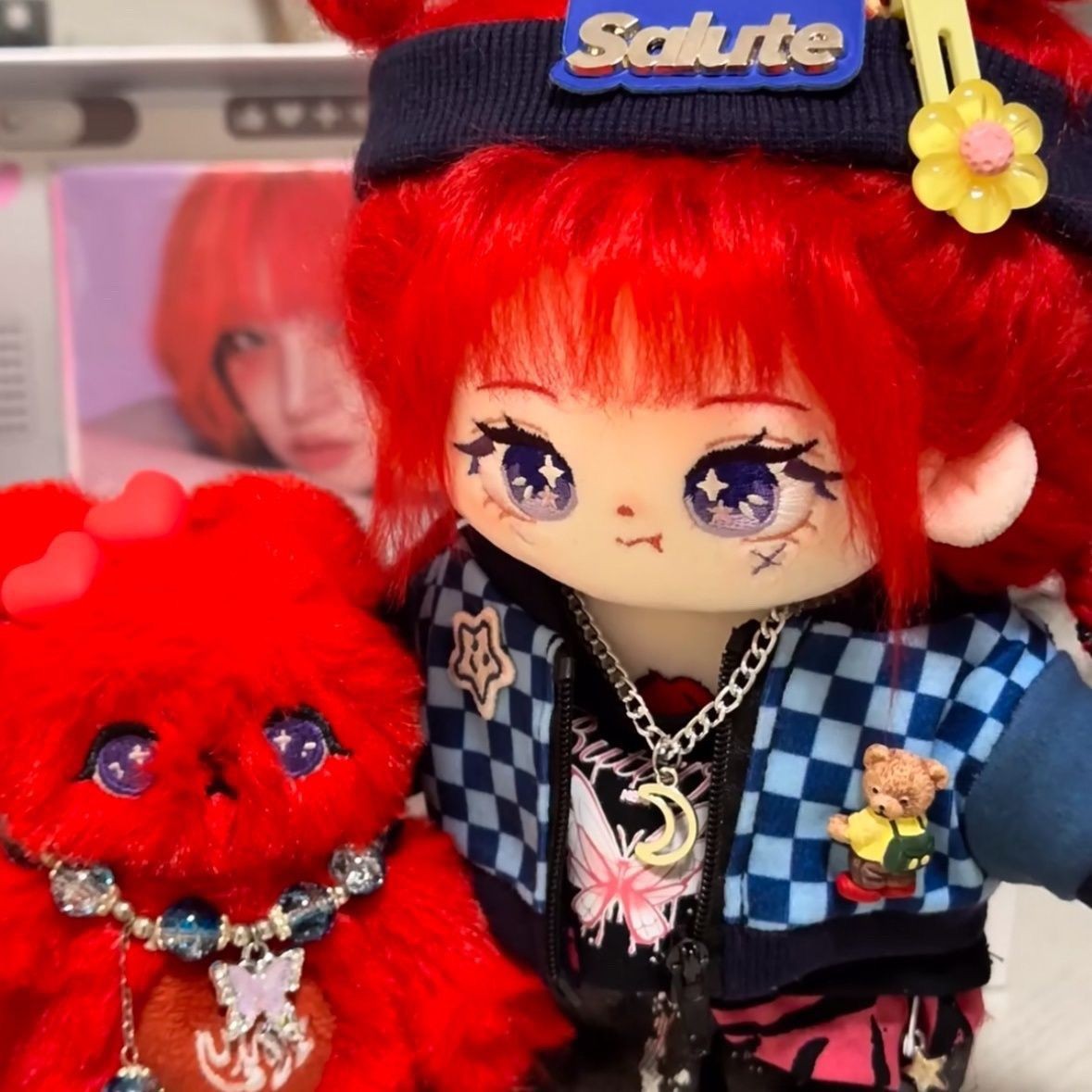 宋雨琦属性nagigi20cm棉花娃娃正常体明星同人玩偶超可爱公仔礼物 - 图0