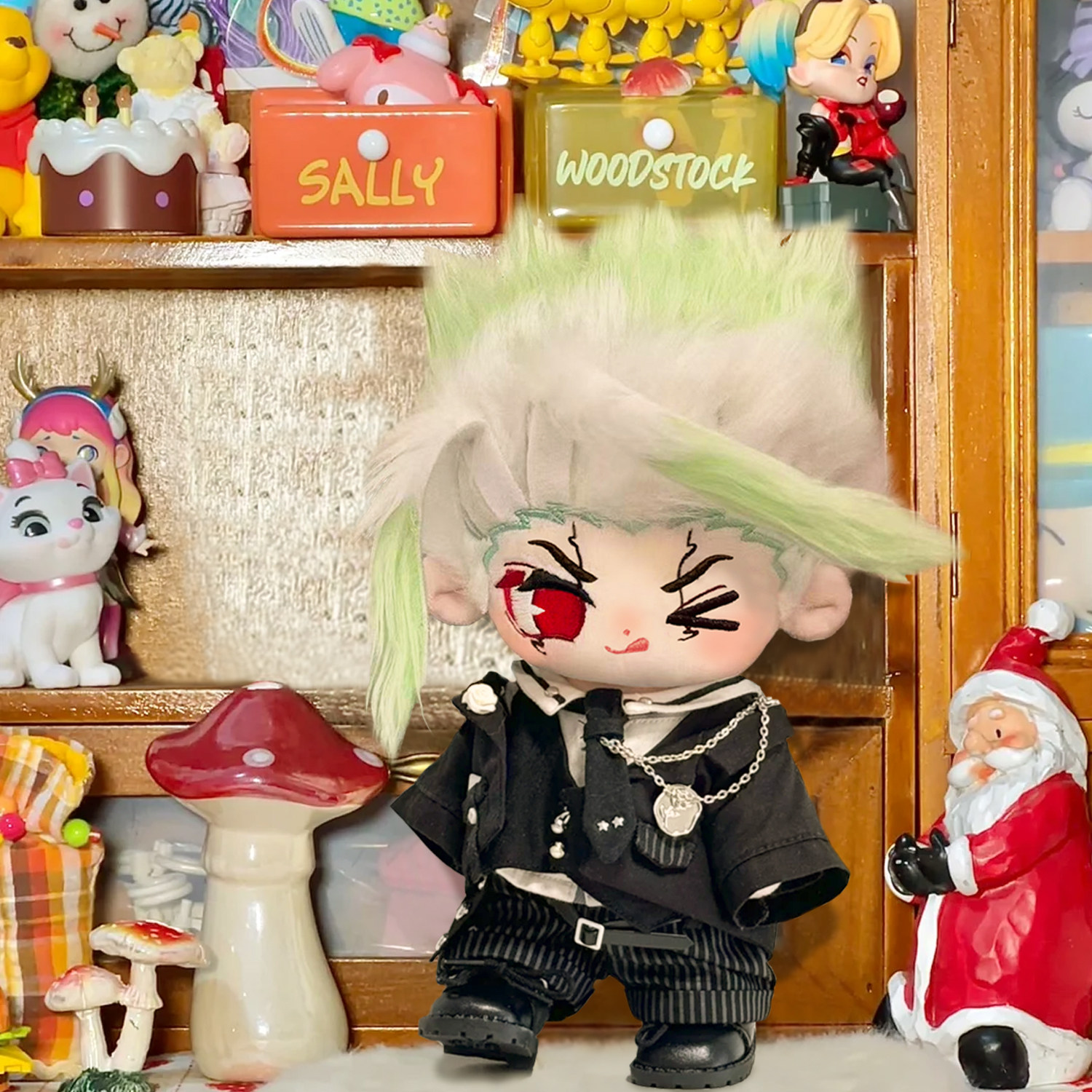 石纪元石神千空属性20cm棉花娃娃换装可爱毛绒玩偶同人周边礼物女,淘宝优惠券,粉丝福利购,淘宝优惠卷