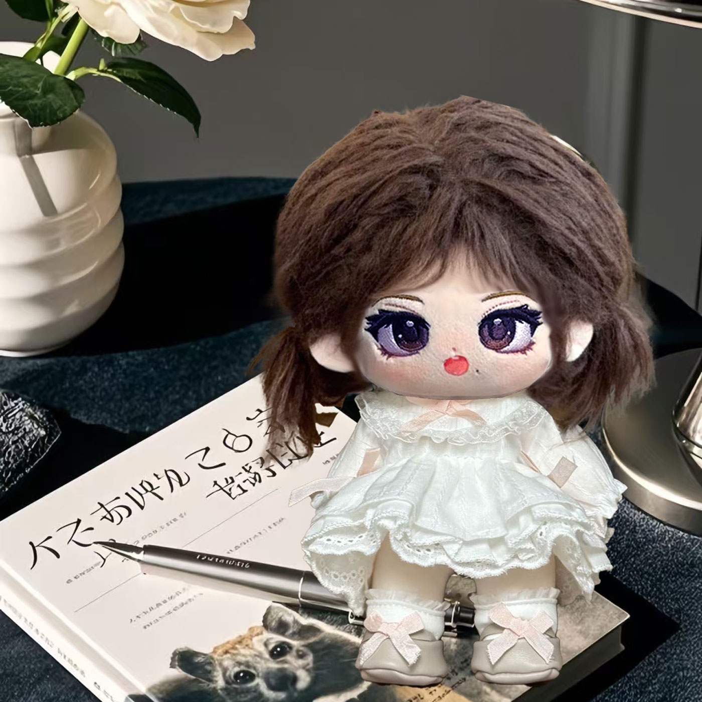 邓紫棋属性20cm棉花娃娃同人周边可换装毛绒玩偶公仔可爱惊喜礼物 - 图1