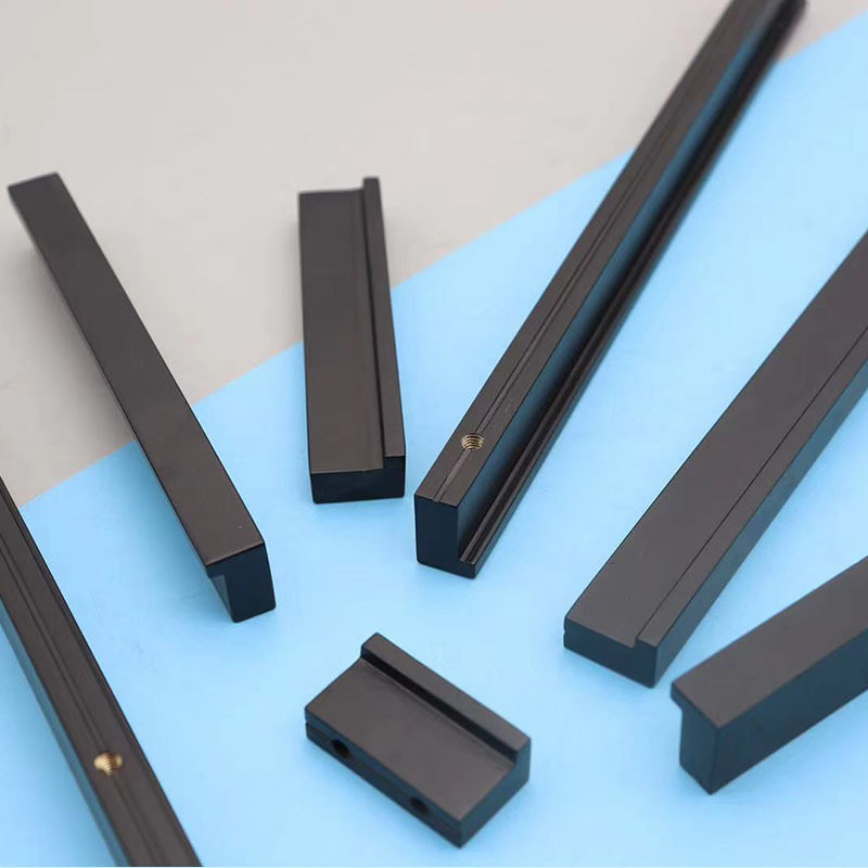 现代简约衣橱柜门黄铜拉手7字形抽屉铜拉手黑色阳台鞋柜铜把手,淘宝优惠券,粉丝福利购,淘宝优惠卷