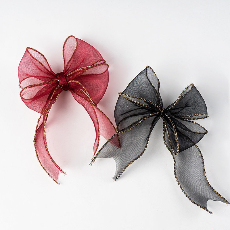 520情人节鱼尾纱丝带手工diy绸带材料婚庆花束生日蛋糕盒绑礼品带