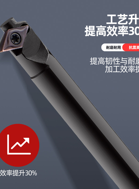 数控内孔刀杆62.5度12M16Q20R25S-SDWCR07/11孔车刀车床刀具镗刀