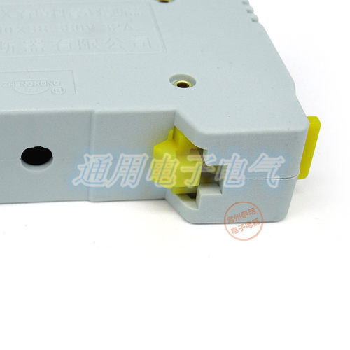 正浩RT18-32X 1P导轨按装保险丝熔断器底座 指示灯 保险管10*38 - 图2