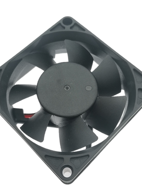 7025散热风扇直流DC24V逆变电焊机风机70*70*25mm高转速0.23A 2线