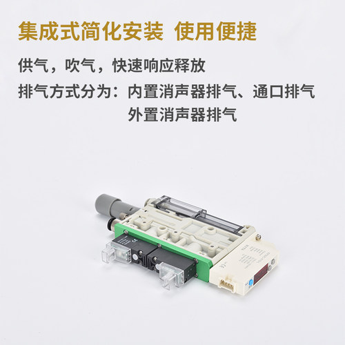 导轨式ZK2B10K5N-08真空发生器B代替发生器ZK2B10K5N-08集成刀片 - 图2