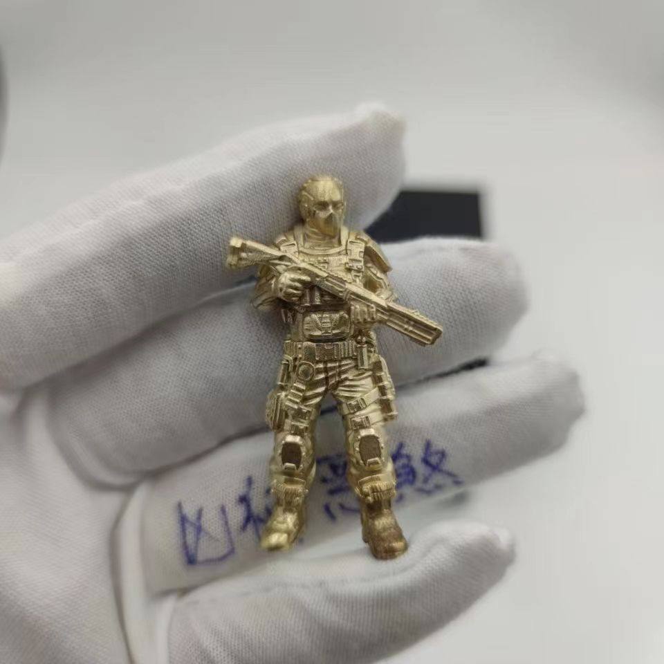 和平使命中国兵人模型军人手办维和特种兵海军陆战队铜实心钥匙扣,淘宝优惠券,粉丝福利购,淘宝优惠卷