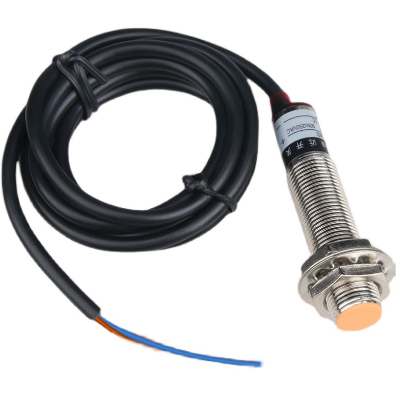 M12接近开关传感器NPN常开三线24V电感式金属感应二线220V常闭PNP - 图3