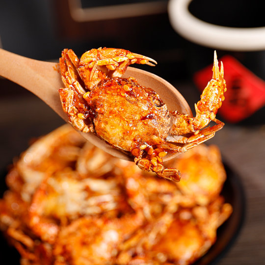 Spicy crab ready-to-eat nostalgic seafood