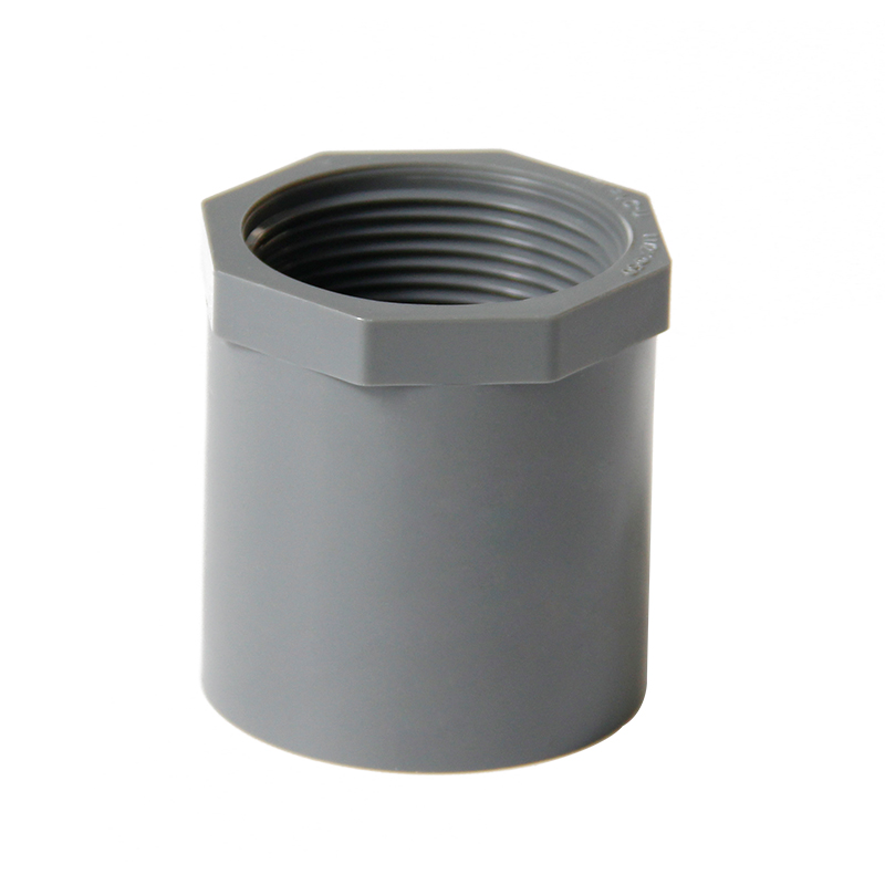 PVC内丝接头 给水管 直通牙螺纹灰色20 25 32 40 50 63 75 90 110 - 图3
