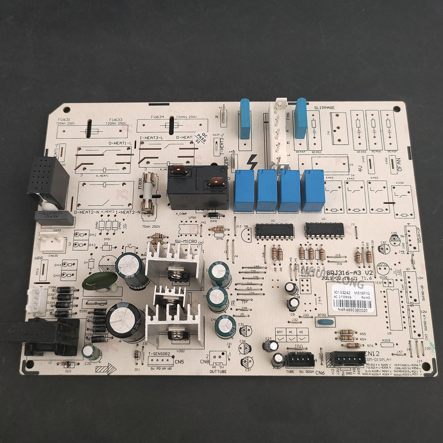 适用格力空调2匹T迪柜机内机电路板30133242主板M316F1G - 图0