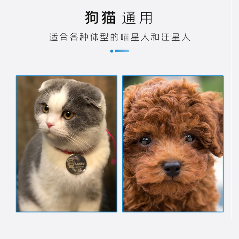 宠物伊丽莎白圈猫狗套头项圈防咬防舔脖套保护圈猫咪项圈狗狗头套 - 图2