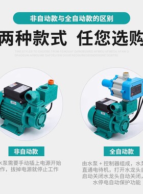 广东凌霄自吸泵家用来水