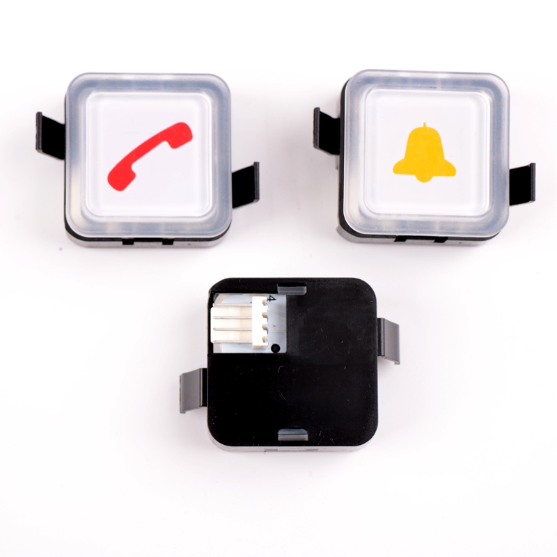 电梯按钮BS34C适用于OTIS西子奥的斯电梯白光蓝光外呼方向按钮 - 图2