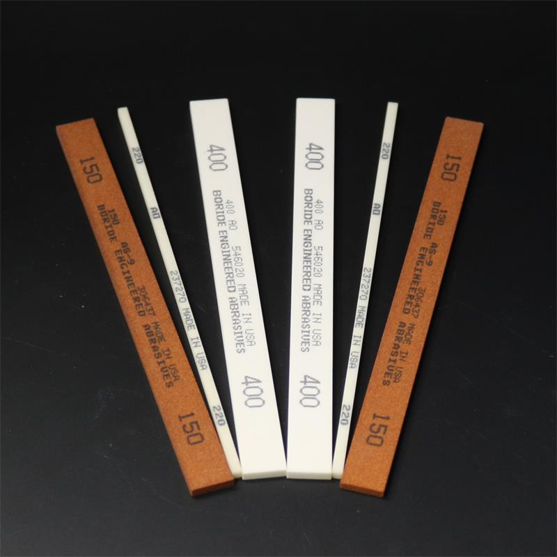 美国必宝油石 AO白色 AS红色 1/8*1/4 150# 220# 320# 400# 600# - 图1