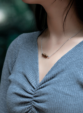 保真加里曼丹沉香项链小