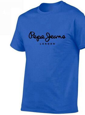 Newest Pepe-Jeans-London Logo T-Shirt Summer Men s /Women s