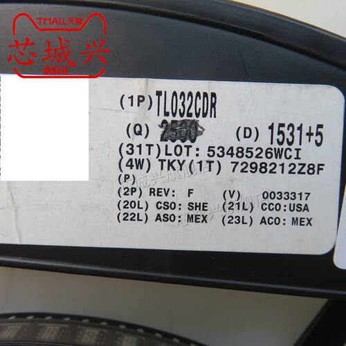 TL032CDR TL032C SOP8 贴片 双运算放大器 原装正品 10只 - 图0