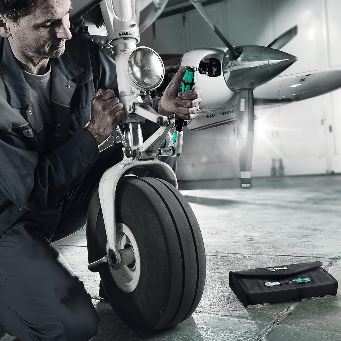 德国Wera维拉Zyklop 8100 SB6 3/8英寸公制棘轮套筒扳手29件套装 - 图2