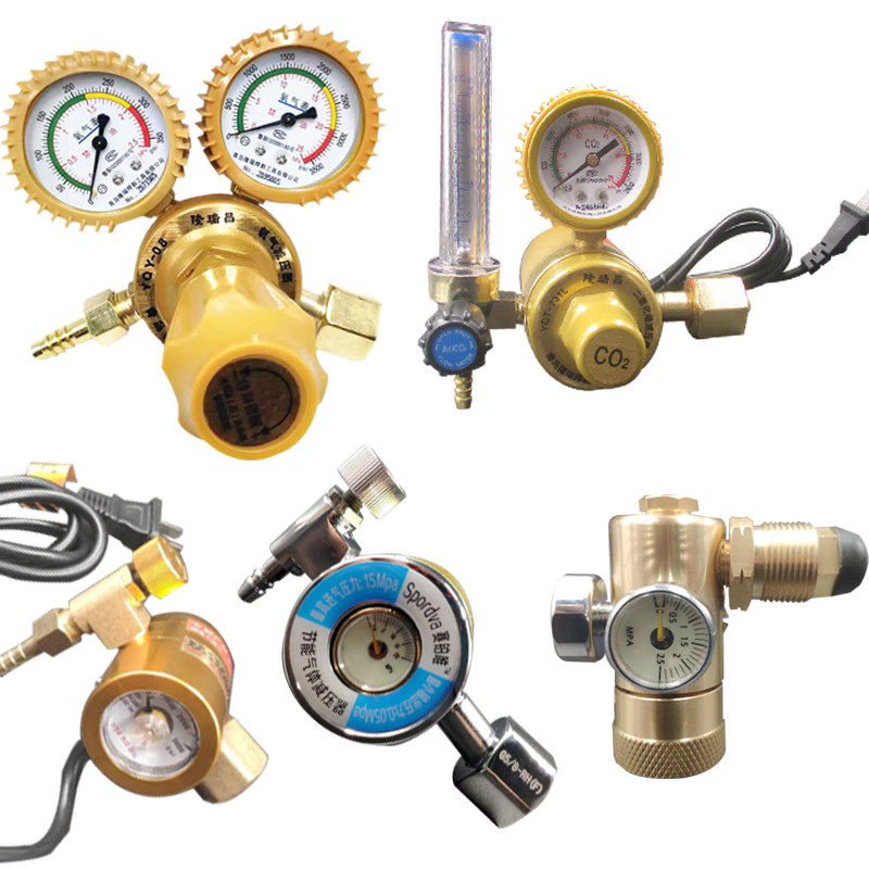 氧气表瓶乙炔表丙烷表减压阀 氩气表减压器 二氧化碳加热压力表,淘宝优惠券,粉丝福利购,淘宝优惠卷