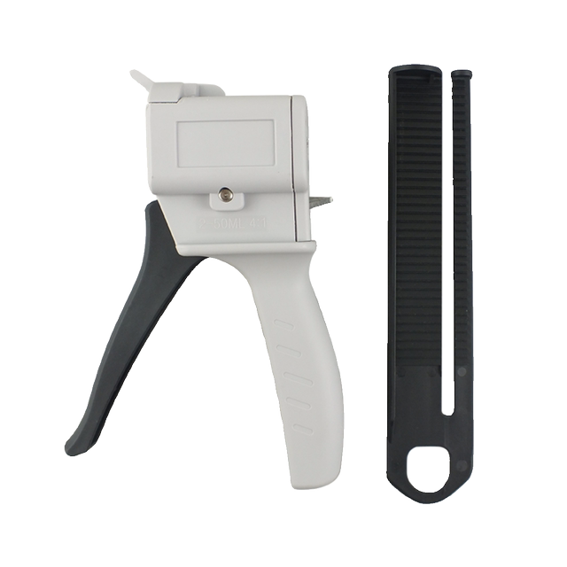 Second-generation AB glue gun 50ML4 1 two-component manual glue gun metal buckle manual glue tool epoxy resin
