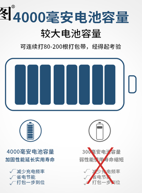 《顺丰包邮，免开专票》迪图JDC-13/16手提式电动打包机全自动纸
