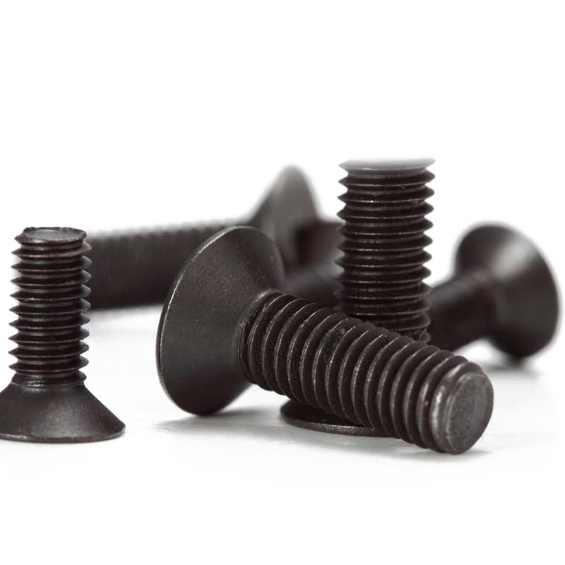 10.9级高强沉头平杯螺丝平头内六角沉头内六角螺钉M3M4M5M6M8M10 - 图2