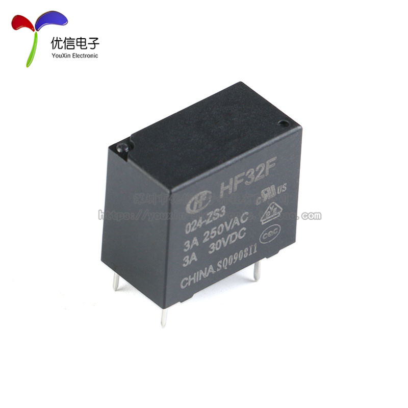 宏发继电器 HF32F-JZC-32F- 005 012 024-ZS3 1组转换3A 5脚 - 图2