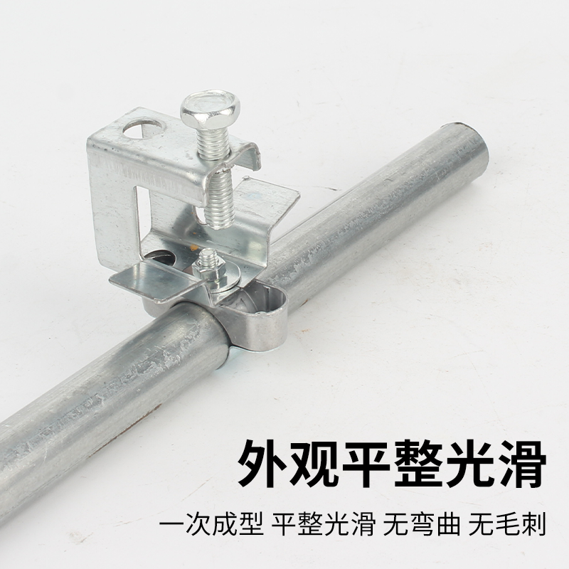 KBG电线管固定吊卡工字钢卡钢结构固定管卡夹子钢梁夹夹镀锌管箍 - 图1