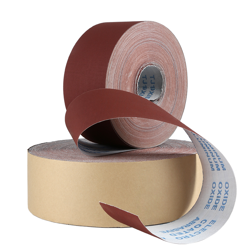 jb-5软布卷家具金属打磨砂皮4寸手撕砂布卷沙皮木工60-600目砂纸 - 图3