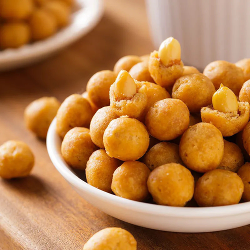 多味花生年货零食怪味豆香酥花生米烧烤牛肉味小包装散装休闲食品 - 图0