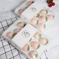 【顺丰空运】淡雪白草莓奶油新鲜水果礼盒节日生日礼物高端非丹东,淘宝优惠券,粉丝福利购,淘宝优惠卷