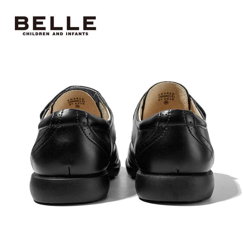 百丽童鞋2025秋冬新款男童英伦风学生皮鞋黑色演出鞋返校鞋,淘宝优惠券,粉丝福利购,淘宝优惠卷