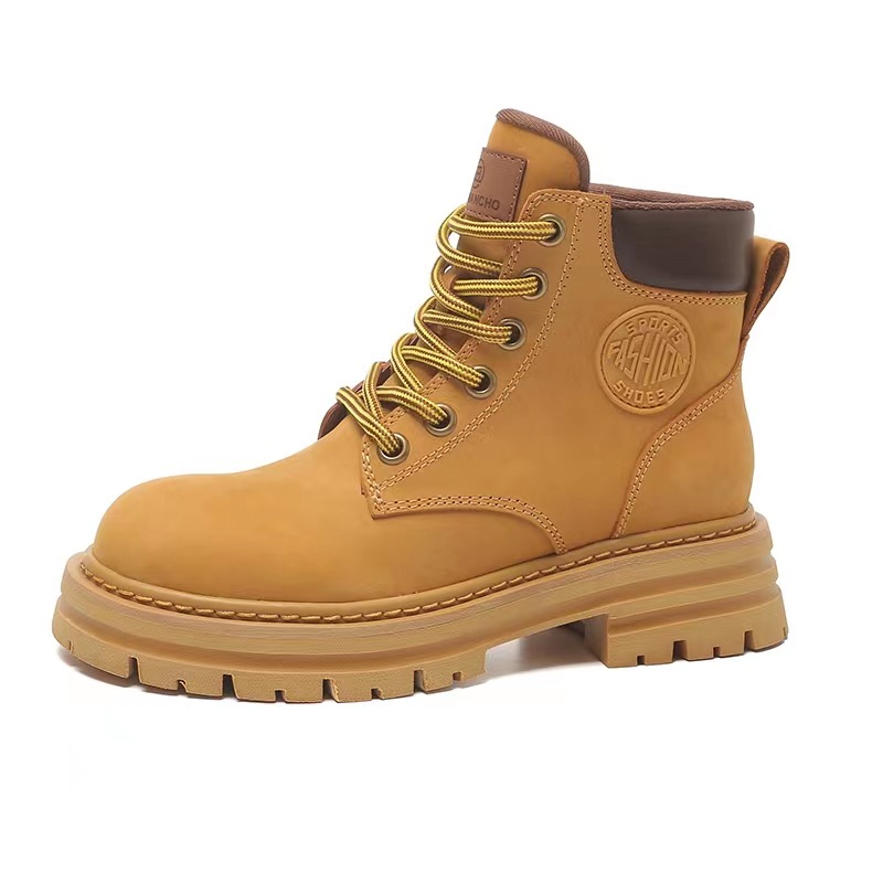 秋季新款男士高帮英伦风马丁靴