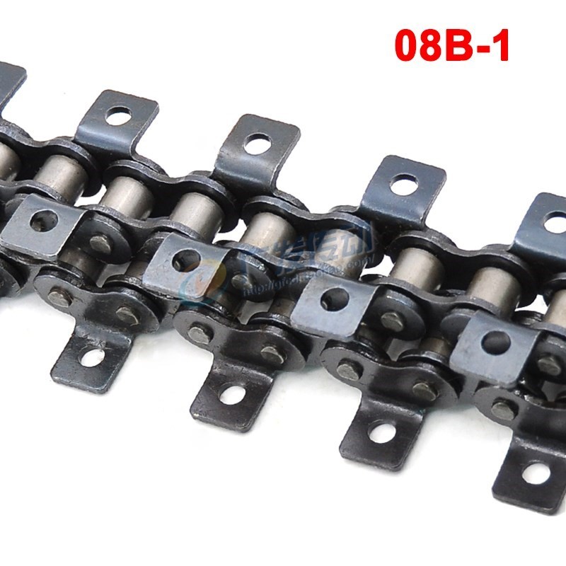 1.5 Meters 08B-1 Roller Chain Double Side Curve/Bending Plat - 图0