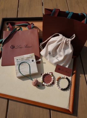 Loro Piana2026日本&欧洲订单老钱风情侣手链手串极简中性静奢风