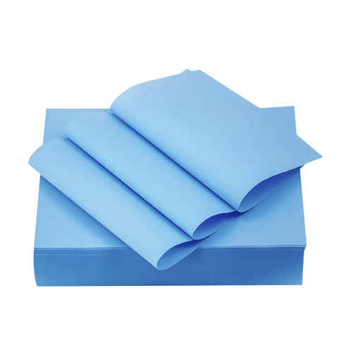 【品牌促销】数码蓝图纸a3 a4双面复印打印纸500张80g工程绘图平板纸喷墨激光卷筒3寸建筑平装蓝色图纸批发-图3