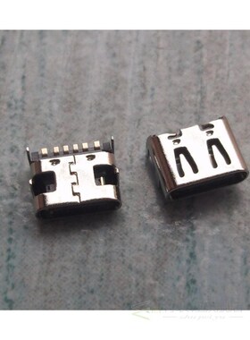 10pcs/lot Micro Usb Jack 6Pin Type C Female Connector 4 feet
