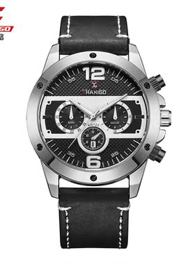 Business men's Quartz wristwatch网红学生石英表大表盘