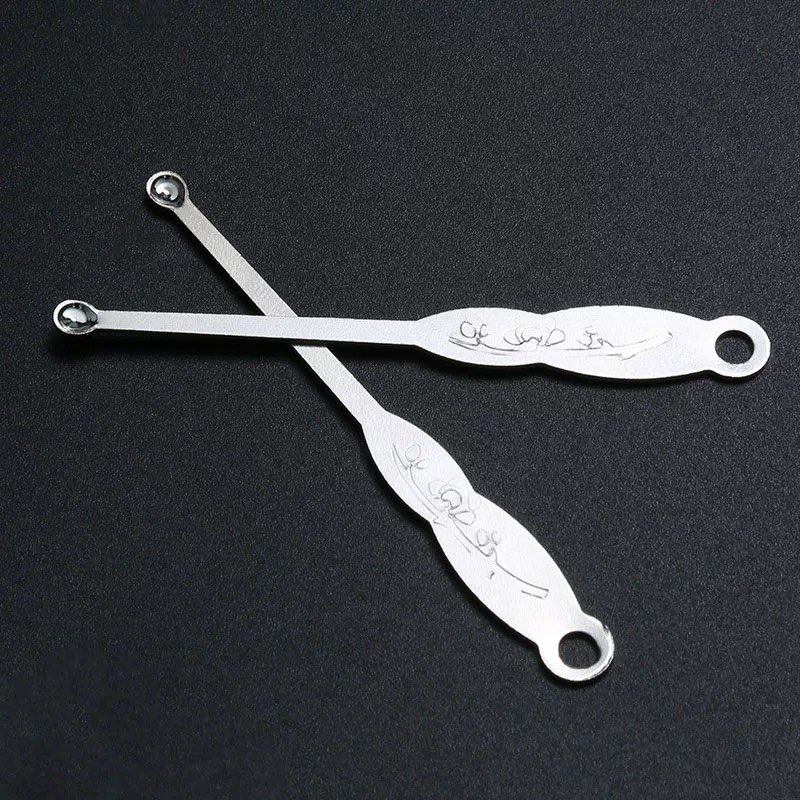 老式挖耳勺不锈钢耳勺洁耳器发光家用成人儿童掏耳勺薄边圆头包邮,淘宝优惠券,粉丝福利购,淘宝优惠卷