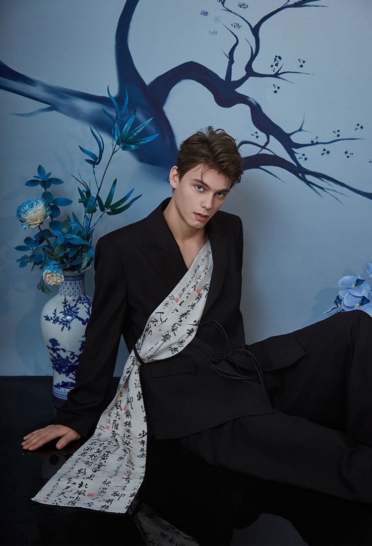 介尺JIECHI「长安盛世」新中式盘扣休闲宽松西服外套男高级感西装,淘宝优惠券,粉丝福利购,淘宝优惠卷