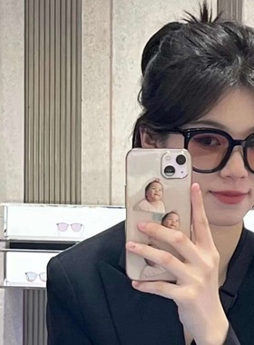 明星同款高级感小框太阳镜