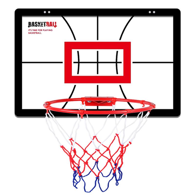 篮球框带篮板家里篮球网框网家庭挂蓝框家中儿童投篮架室内免打孔 - 图3